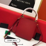 Prada New Classic Double Saffiano Cross Pattern Leather Handbag Size: 21 × 11 × 18 CM
