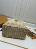 Louis Vuitton New Classic Vine Weaving Handbag Crossbody Bag Size: 27 × 17.3 × 9 CM