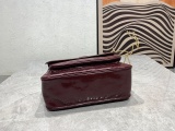 Yves Saint Laurent Fashion Versatile Leather Flip Bag Size: 28 × 20.5 × 8.5 CM