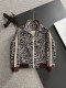 Gucci New Spring Full Print Zipper Stand Up Collar Windbreaker Casual Jacket Coat