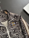Gucci New Spring Full Print Zipper Stand Up Collar Windbreaker Casual Jacket Coat