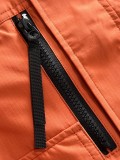 Louis Vuitton New Spring Embroidered Logo Flip Collar Windbreaker Casual Jacket Coat