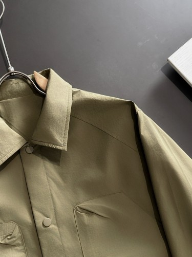 ARC'TERYX New Classic Embroidered Logo Flip Collar Windbreaker Casual Jacket Coat