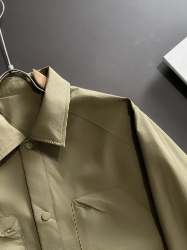 ARC'TERYX New Classic Embroidered Logo Flip Collar Windbreaker Casual Jacket Coat