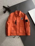 Louis Vuitton New Spring Embroidered Logo Flip Collar Windbreaker Casual Jacket Coat
