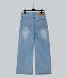 Louis Vuitton New Retro Embroidered Logo Casual Jeans