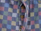 Louis Vuitton New Fashion Colorful Checkered Casual Shorts