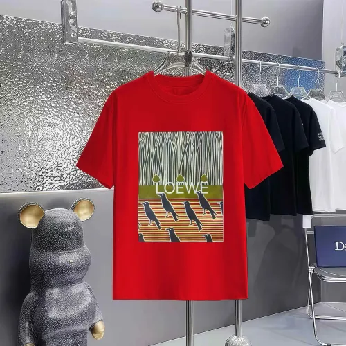 Loewe Fashion Personalized Printed Short Sleeve Couple Casual Oversize T-shirt