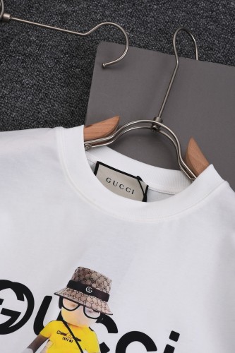 Gucci New Fashion Printed Short Sleeve Couple Casual T-shirt