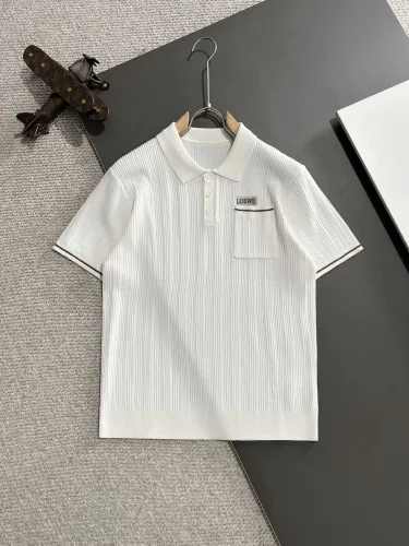Loewe Unisex New Classic Jacquard Knitted Short Sleeve