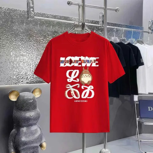 Loewe New Personalized Logo Printed Short Sleeve Couple Casual Oversize T-shirt