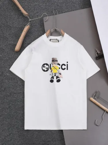 Gucci New Fashion Printed Short Sleeve Couple Casual T-shirt