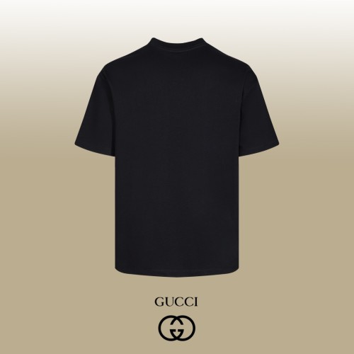 Gucci New Fashion Cartoon Printed Short Sleeve Couple Versatile Casual T-shirt