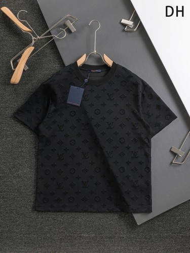 Louis Vuitton Classic Full Logo Short Sleeve Couple's Casual Versatile T-shirt