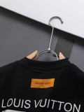 Louis Vuitton Classic Tri color Embroidered Logo Short Sleeve Couple's Casual Versatile T-shirt