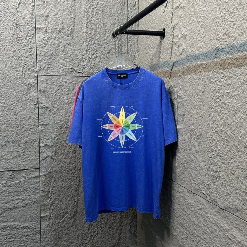 Balenciaga New Fashion Vintage Washed Round Neck Short Sleeve Couple Casual T-shirt