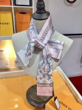 Louis Vuitton Classic Versatile Silk Hair Strap Ribbon Size: 8X120 CM