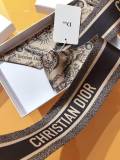 Dior Classic Jacquard Silk Hair Strap Ribbon Size: 6X105 CM