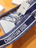 Dior Classic Jacquard Silk Hair Strap Ribbon Size: 6X105 CM