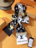 Louis Vuitton Classic Versatile Silk Hair Strap Ribbon Size: 8X120 CM