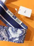 Dior Classic Jacquard Silk Hair Strap Ribbon Size: 6X105 CM