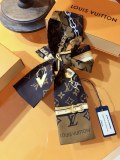 Louis Vuitton Classic Versatile Silk Hair Strap Ribbon Size: 8X120 CM