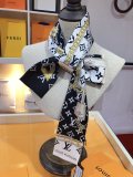Louis Vuitton Classic Versatile Silk Hair Strap Ribbon Size: 8X120 CM