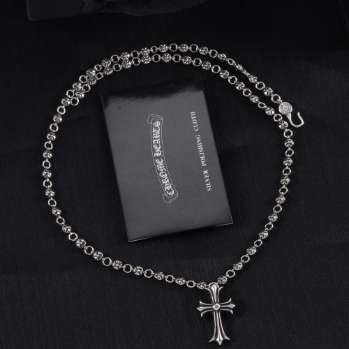 Chrome Hearts New Couple Retro Cross Necklace