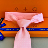 Louis Vuitton New Classic Men's Logo Silk Tie