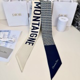 Dior New Classic Silk Scarf Hair Strap Size: 6x105CM