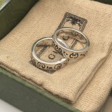 Gucci Retro Double G Elf Ring 6MM