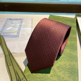 Gucci New Classic Men's GG Logo Silk Tie