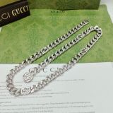 Gucci New Retro Interlocking Double G Necklace