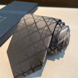 Dior New Men's Silk Vine Pattern Tie