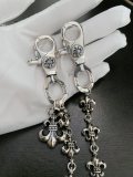 Chrome Hearts New Retro Double Dragon Shrimp Buckle Anchor Bag Chain Pants Chain