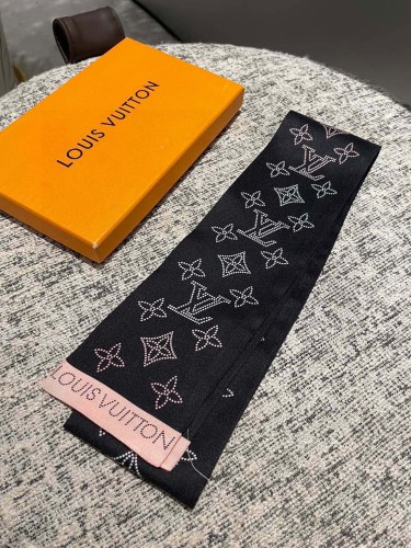 Louis Vuitton Classic Logo Jacquard Hair Strap Size: 8x120 CM