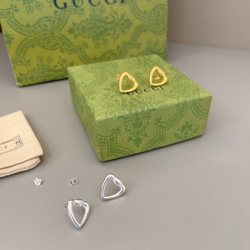 Gucci New Fashion Heart Versatile Earrings