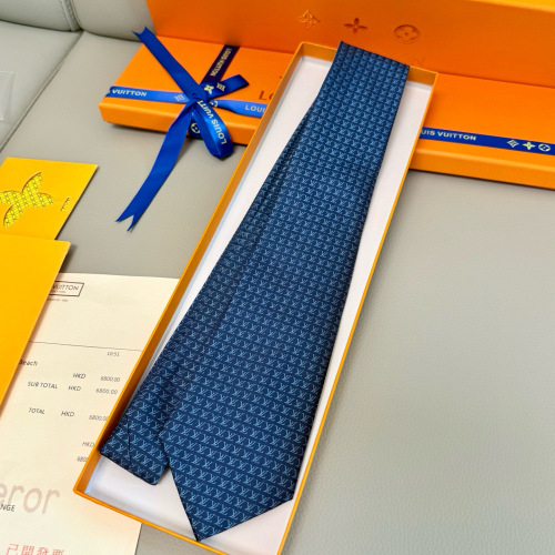 Louis Vuitton New Classic Men's Logo Silk Tie