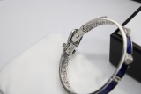 Gucci New Retro Mighty Tiger Head Belt Buckle Bracelet 51-54 CM