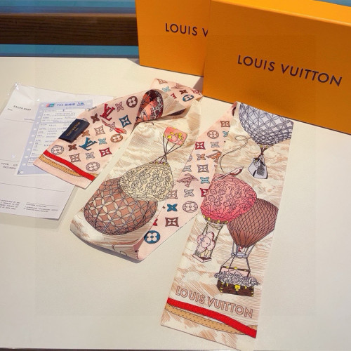 Louis Vuitton New Fashion Logo Hot Air Balloon Pattern Hair Strap 8x120 CM