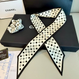 Chanel New Classic Silk Scarf Hair Strap