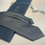 Dior New Classic Men's Silk Vine Pattern Tie