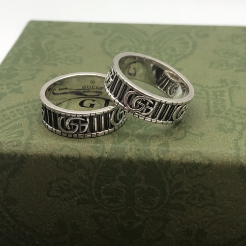 Gucci Retro Gear Double G Ring