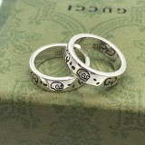Gucci Retro Double G Elf Ring 6MM