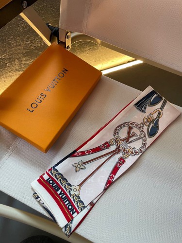 Louis Vuitton New Classic Logo Jacquard Hair Strap Size: 8x120 CM