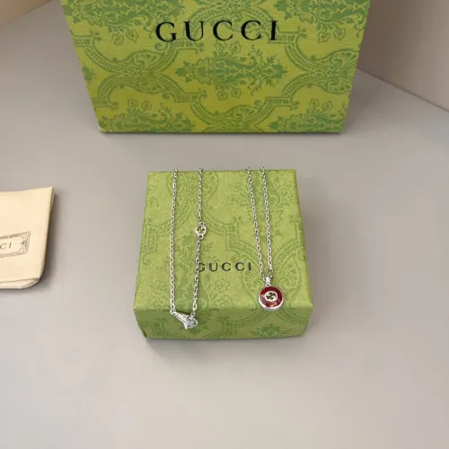 Gucci New Fashion Interlocking 18K Gold Necklace