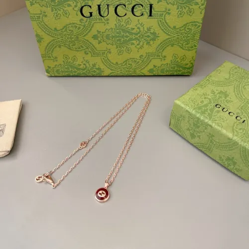 Gucci New Fashion Interlocking 18K Gold Necklace