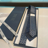 Dior New Men's Silk Vine Pattern Tie