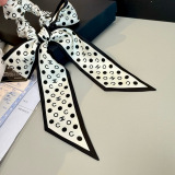 Chanel New Classic Silk Scarf Hair Strap