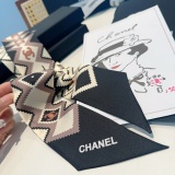 Chanel New Fashion Twilly Silk Hair Strap 6x120 CM